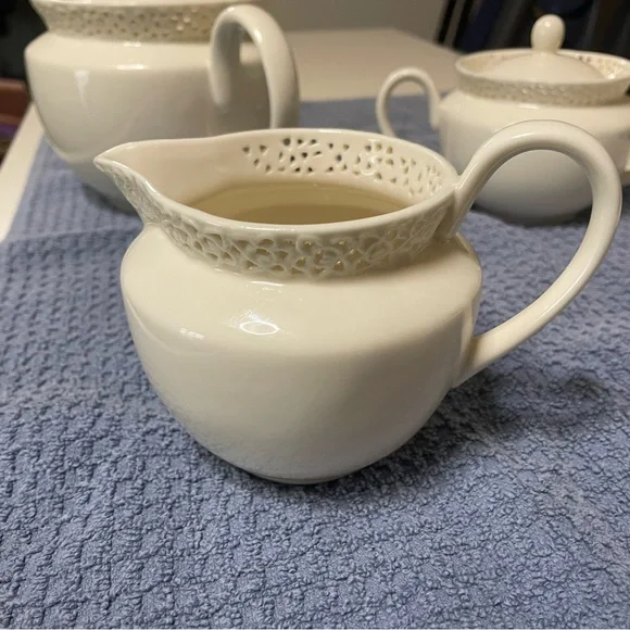 Godinger Teapot, creamer and sugar bowl - Picture 6 of 7